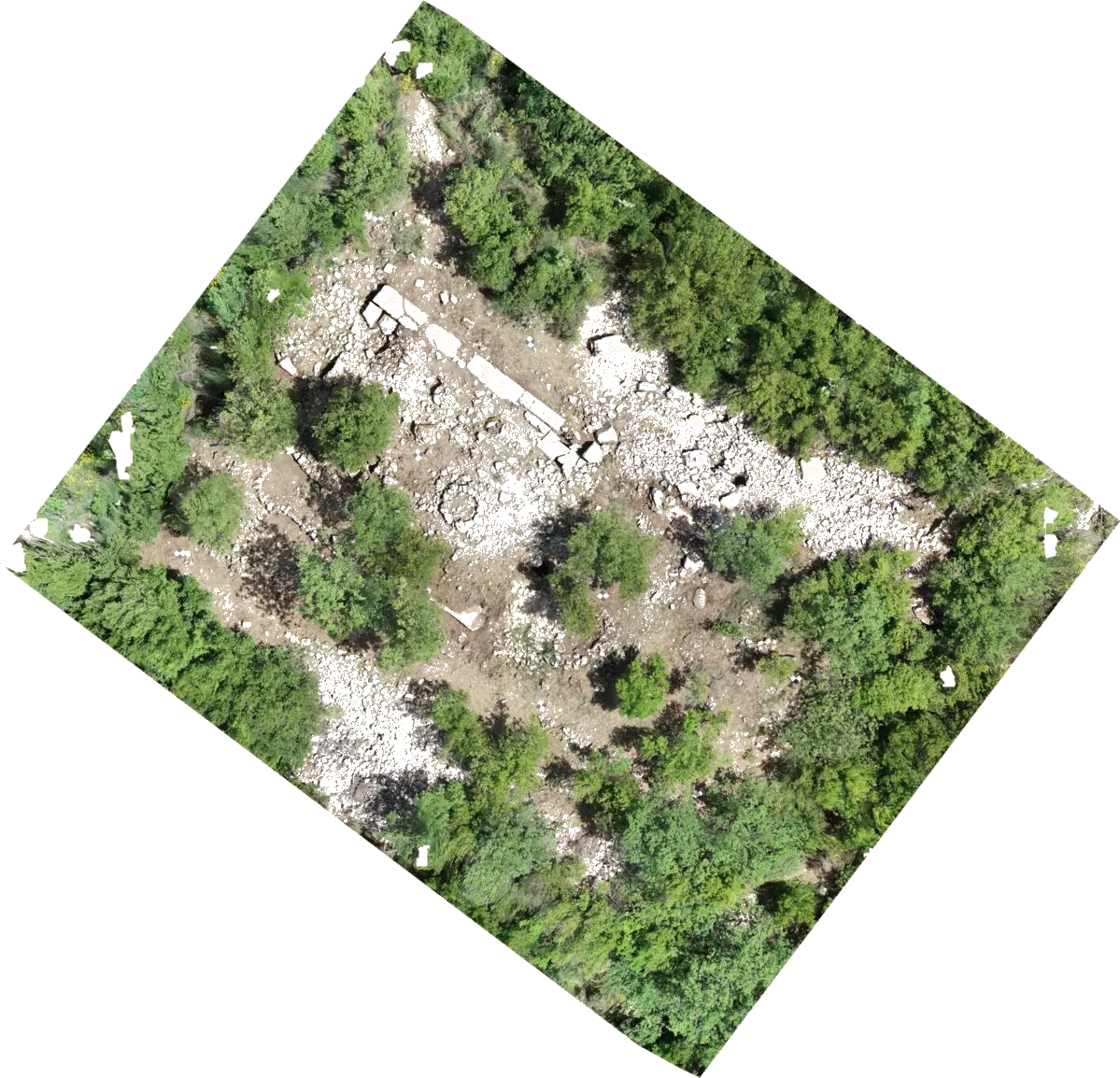 Excavation aerial view 2018